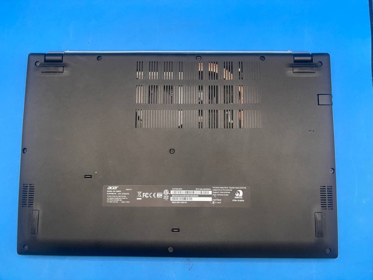 Acer A315-58-34DA Aspire 15.6″ FHD i3-1115G4 3GHz 128GB SSD 4GB RAM PH9