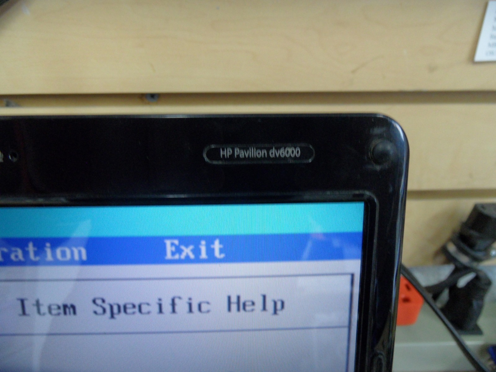 HP Pavilion dv6000 / dv6700 For Parts Posted Bios No Battery No HD 460901-001 ^