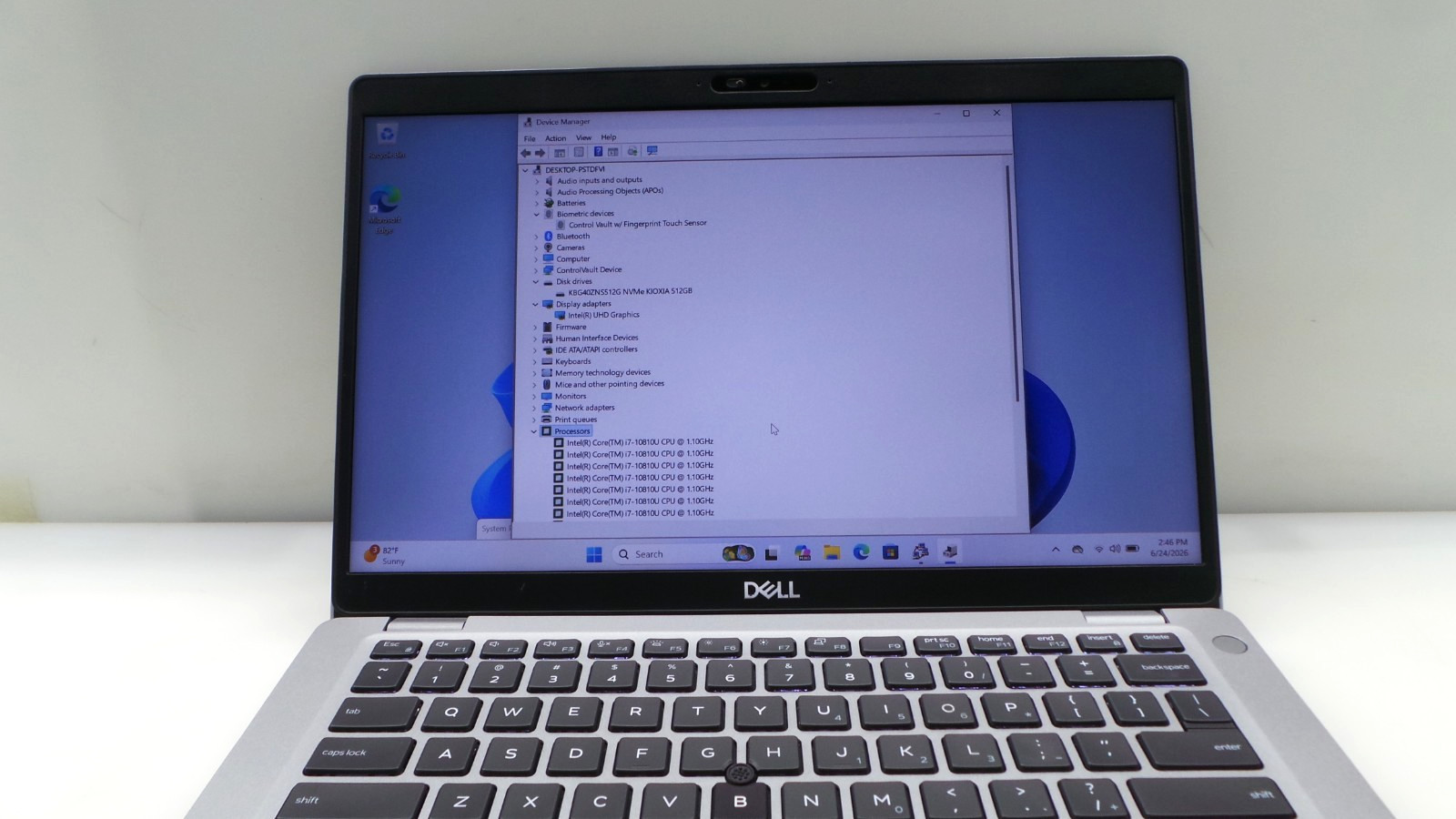 Dell Latitude 5410 | 14″ | i7-10810U 1.10GHz | 16GB RAM 512GB NVMe | WIN 11 PRO
