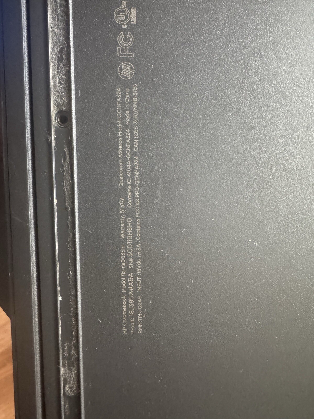 HP 11a-na0035nr 11.6 inch (32GB, MediaTek MT8183, 2.00 GHz, 4GB) Chromebook