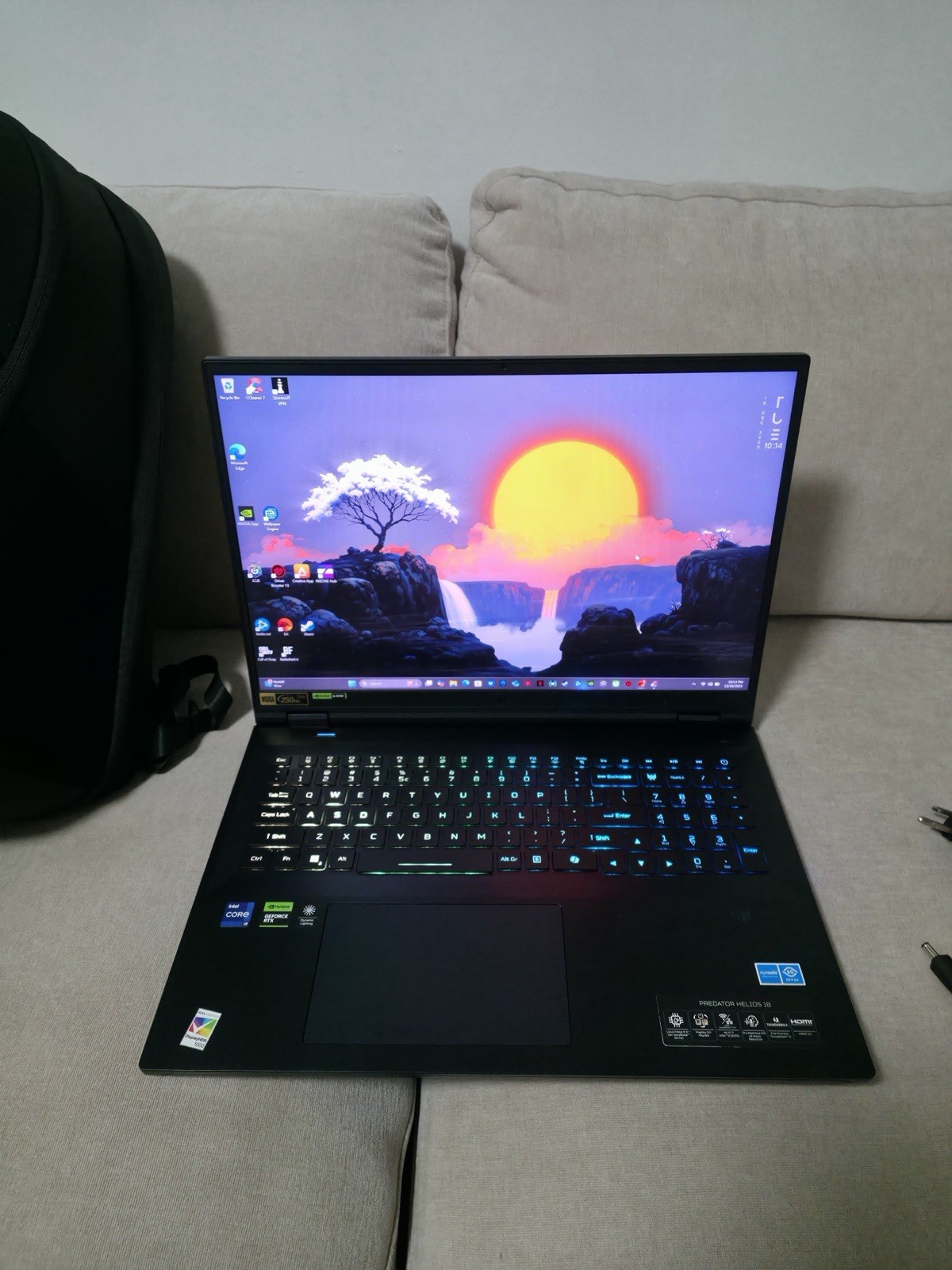 Acer Predator 18 GeForce 4090 2tb Gaming Laptop 250hz Intel Core 32gb Ram