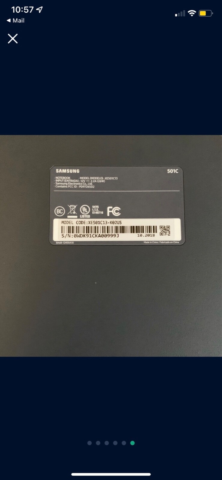 Samsung XE501C13-K02US 11.6 in. 4GB 32GB Notebook – Charcoal