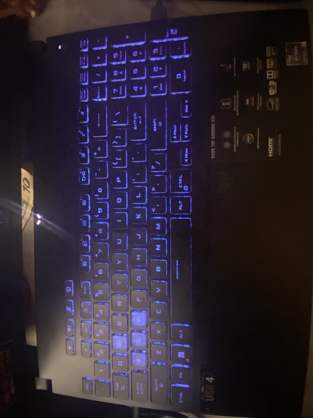 ASUS TUF A15 15.6” 140hz Gaming Laptop Ryzen 7 6000H RTX 3050 8GB DDR5 4800Mhz