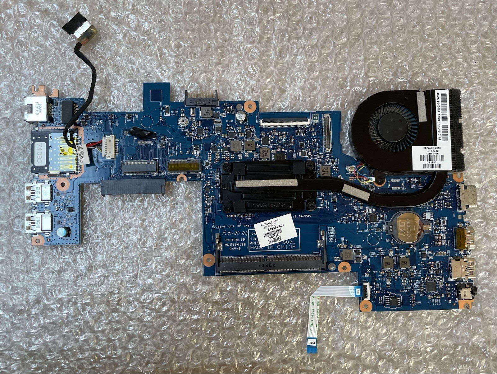 HP Probook 11 G1 MOTHERBOARD i3-5005U@2.00GHz
