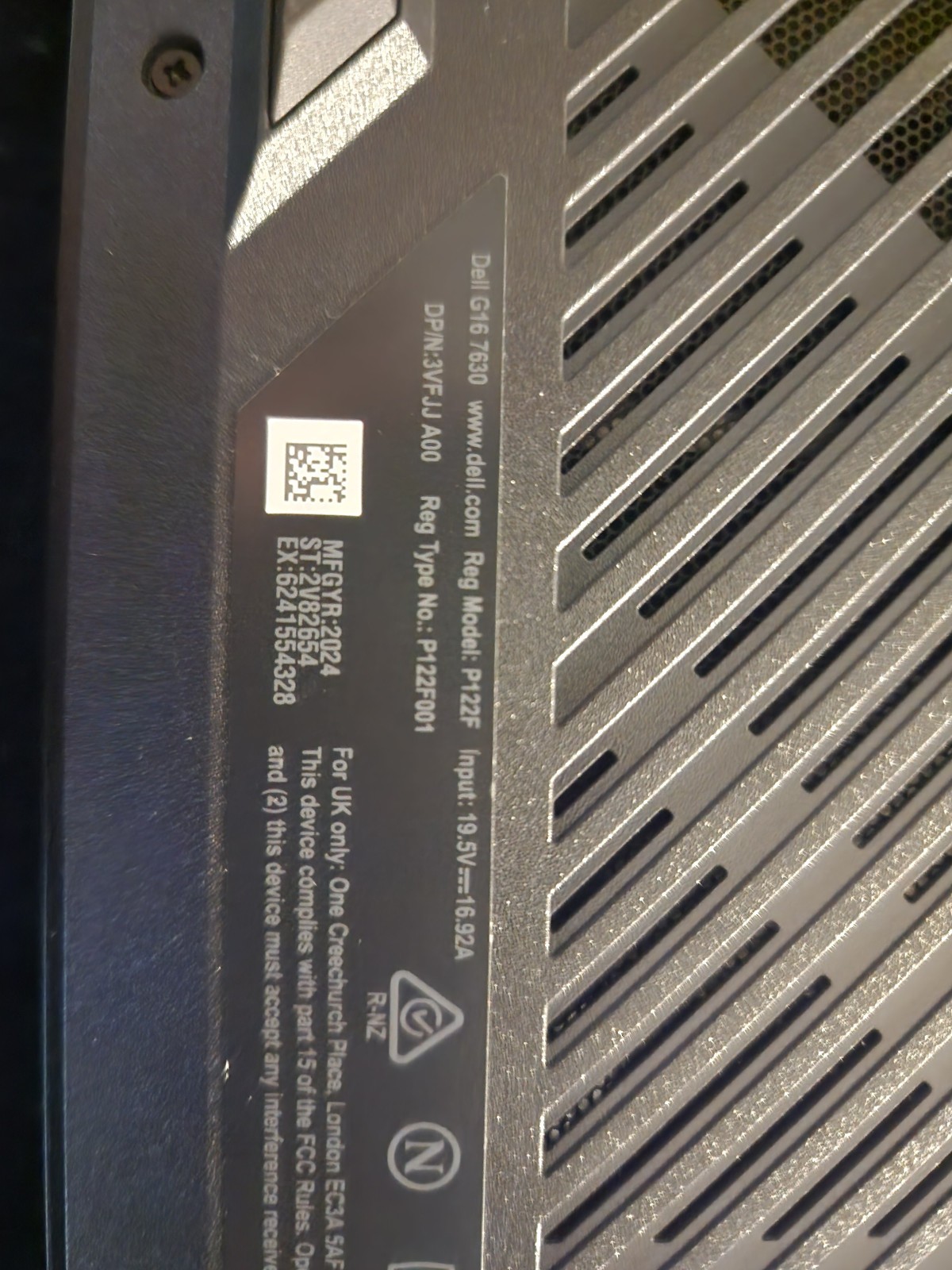 Dell Dell G16 16” Gaming (7630) Intel 13th Gen i7-13650HX 1TB SSD 16GB RAM