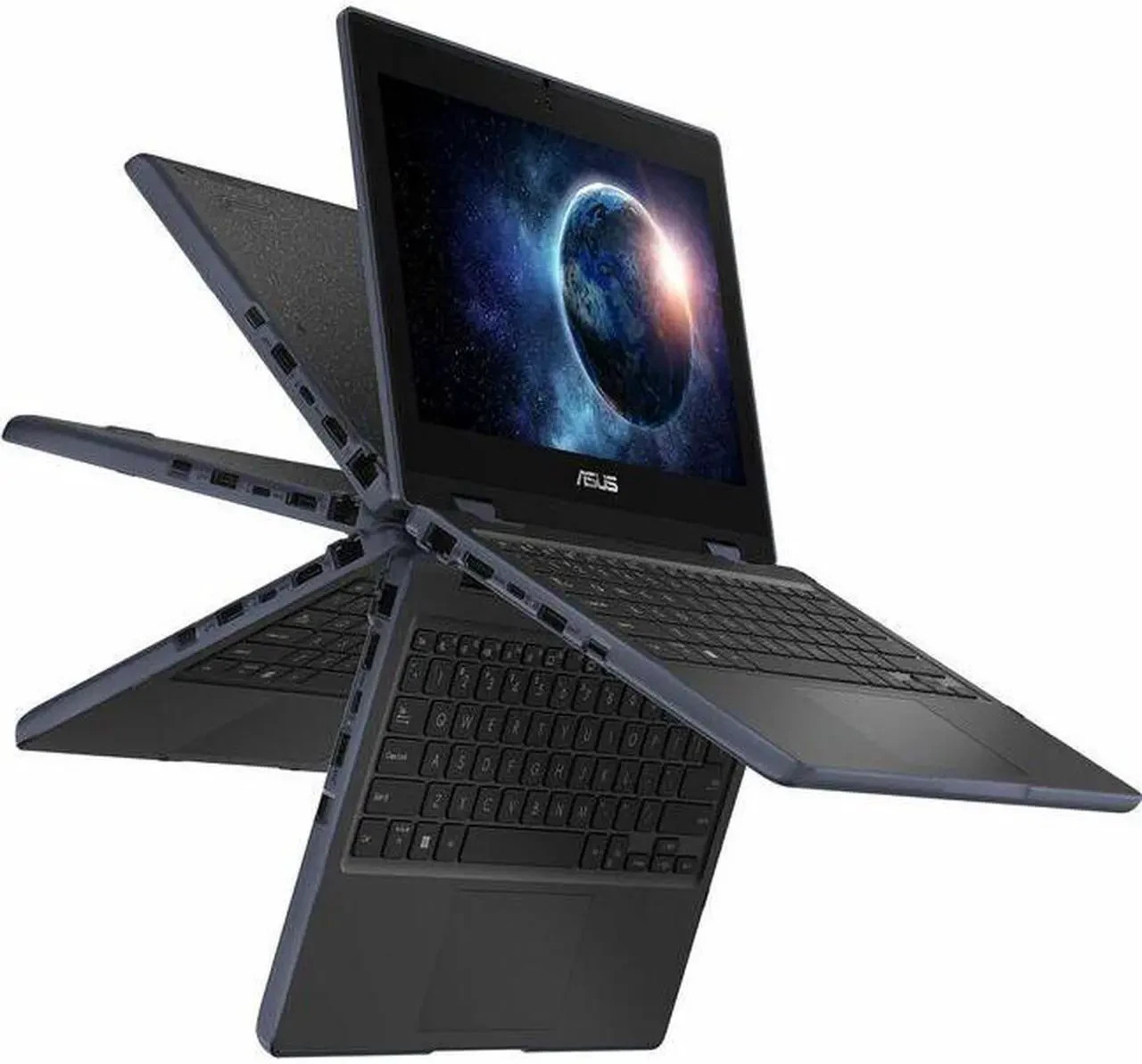 New Asus 11.6″ 2 in 1 Touchscreen Laptop Celeron N100 Quad Core 4GB 128GB SSD