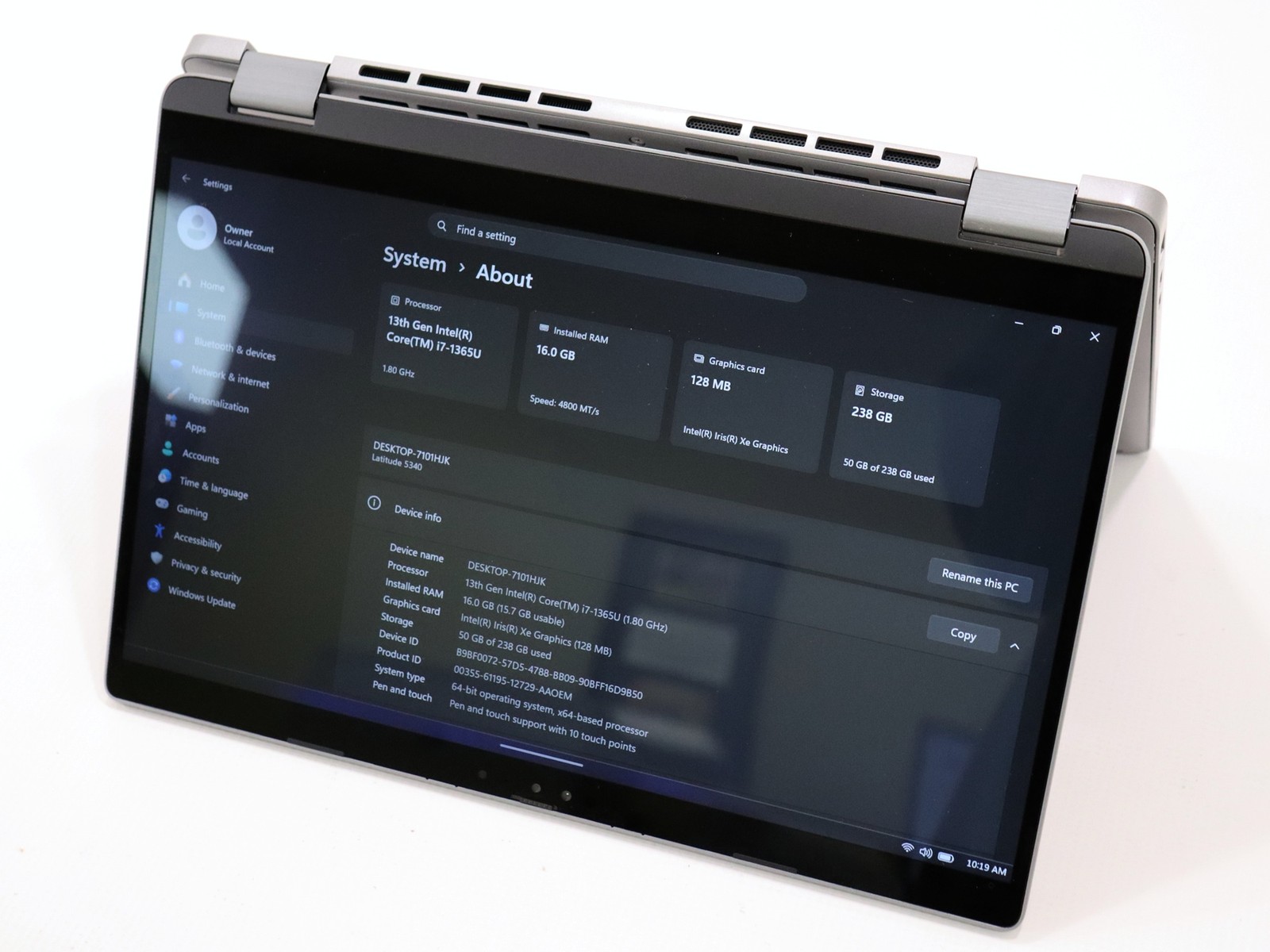 Dell Latitude 5340 2-in-1 13.3″ i7-1365U 16GB 256GB NVMe W11P + ProSupport 2027