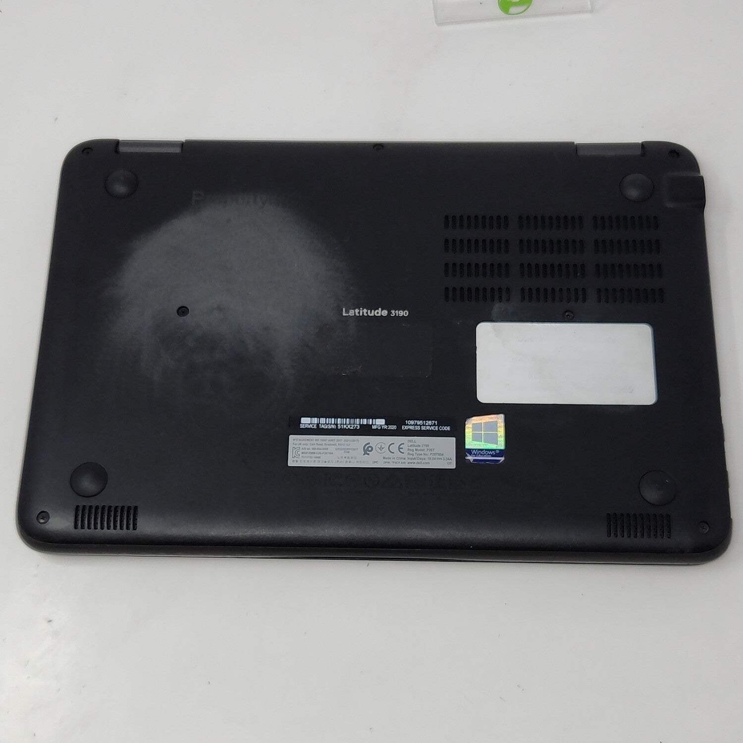 Dell Latitude 3190 11.6″ Celeron N4120 1.1GHz 4GB RAM 60GB SSD