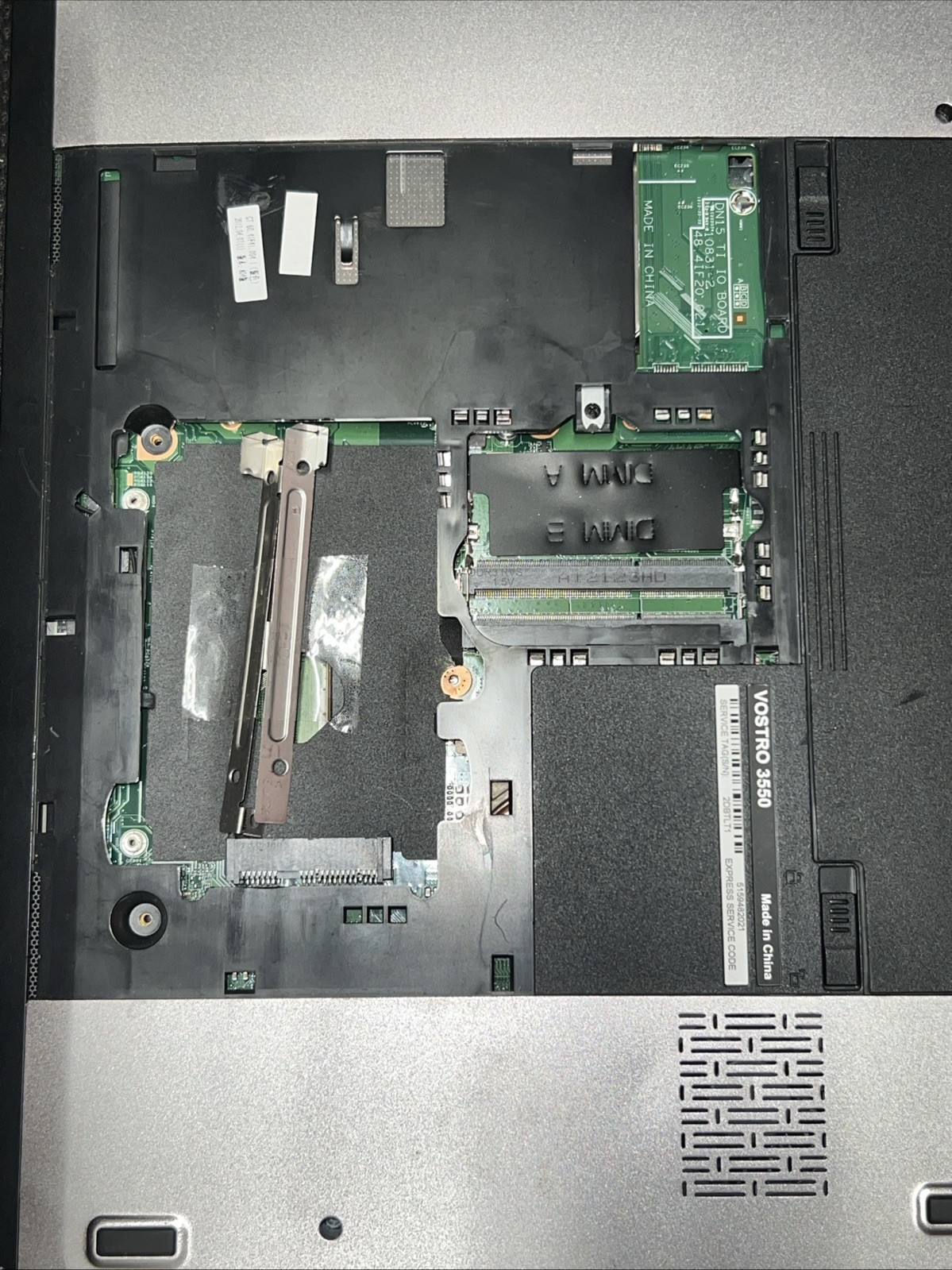 DELL VOSTRO 3550 – BOOTS TO BIOS READ DESC-BB