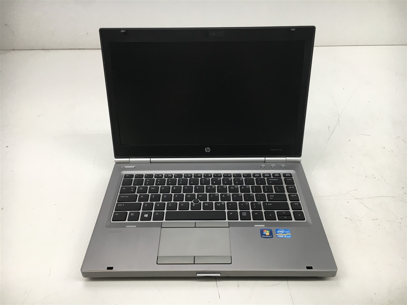 HP EliteBook 8470p Laptop i5-3320M 2.60GHZ 4GB No HDD 14″