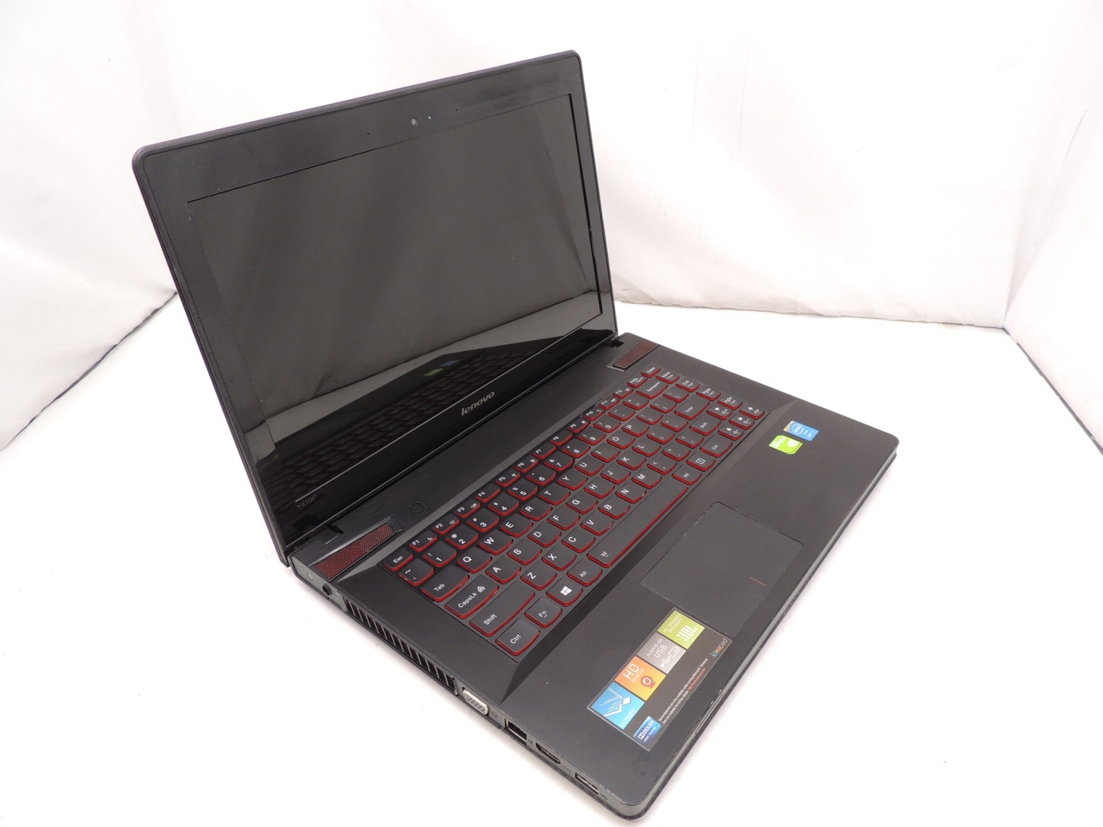 Lenovo Y410P i7 4700MQ 16GB 480GB Geforce 750M DVDRW Complete Laptop No OS