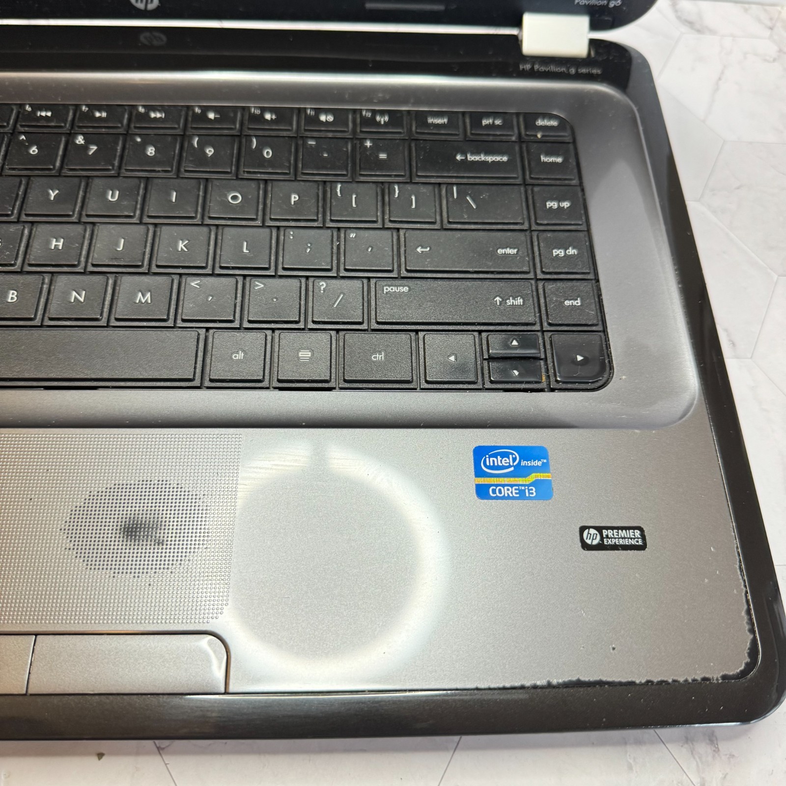 HP Pavilion G Series g6 15″ Laptop with Power Cord FOR PARTS or REPAIR
