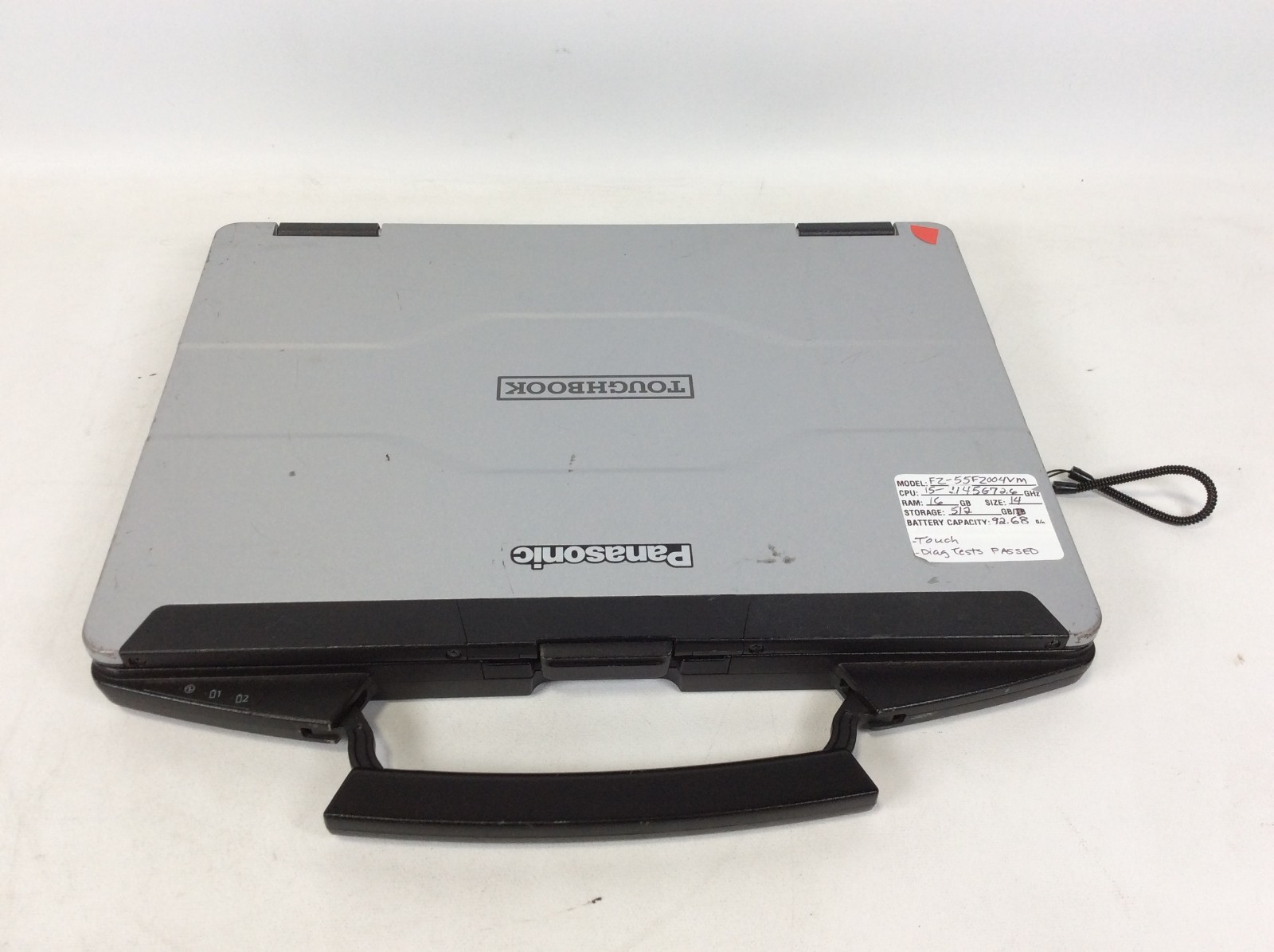 Panasonic Toughbook FZ-55 MK2 i5-1145G7 16GB RAM 512GB Stylus 6,760 Hrs C308076