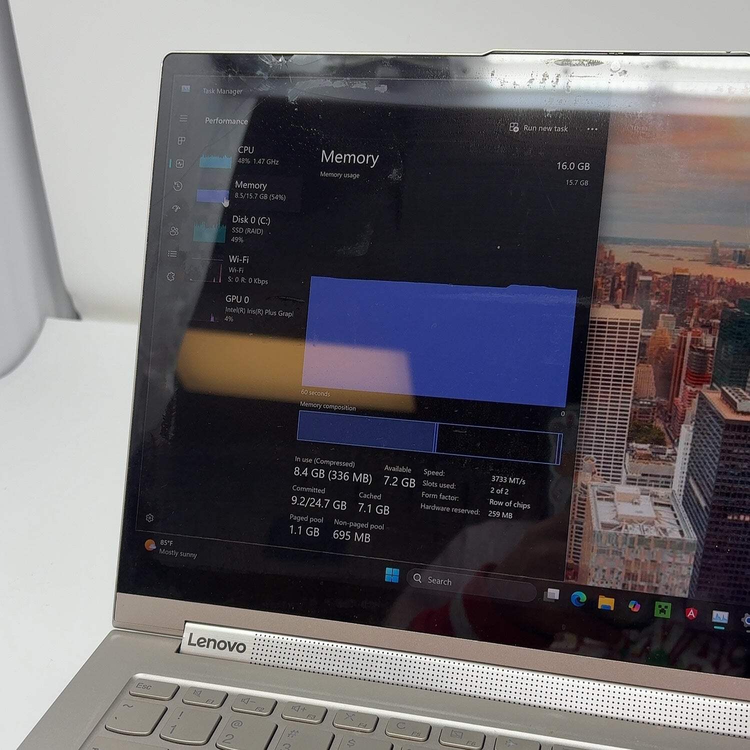 Lenovo Yoga C940 13abr8 14″ i7-1065G7 1.5GHz 16GB RAM 512GB SSD