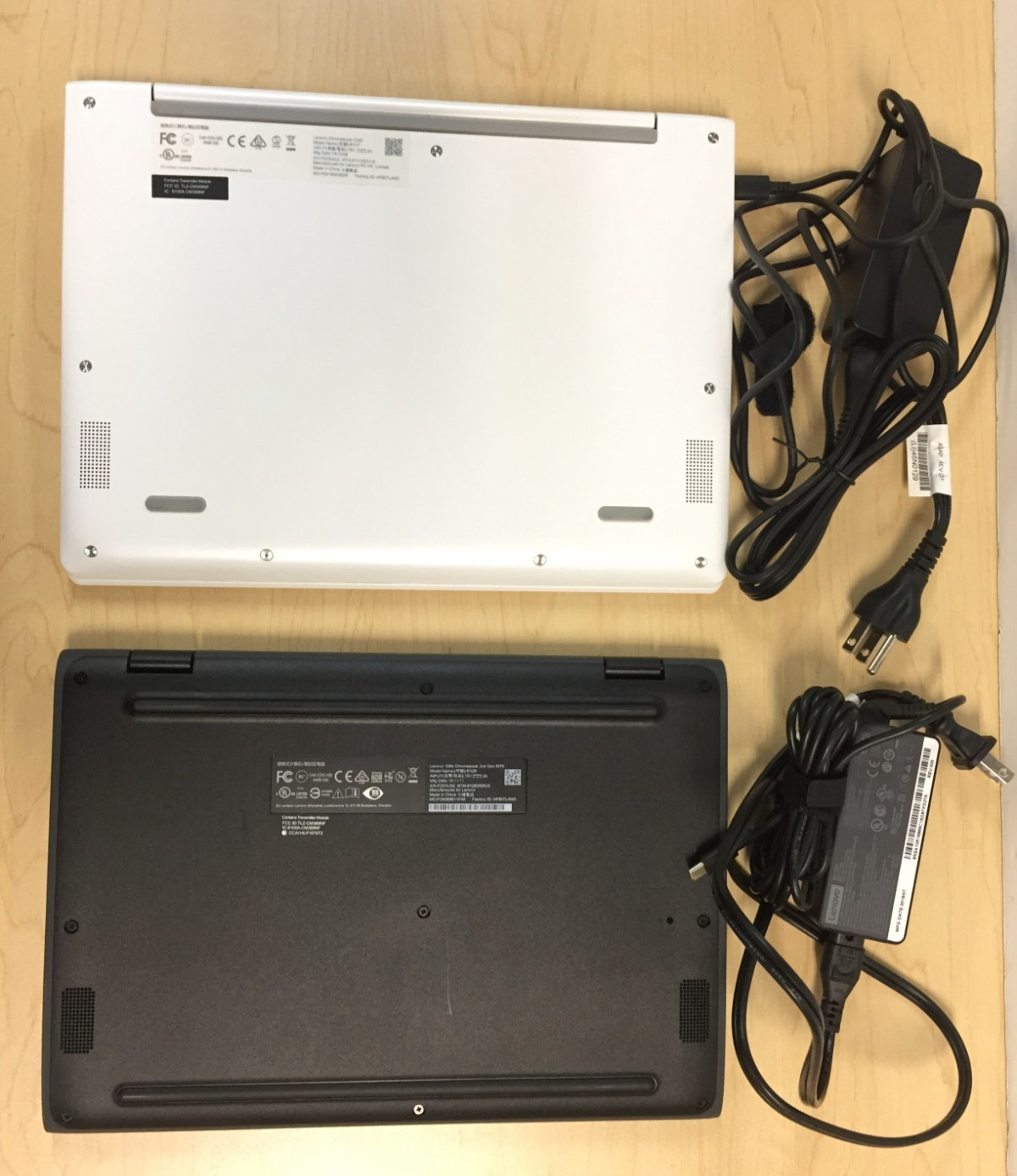 Lot 2*Bad Battery*Lenovo 11.6 Chromebook 100e 2ne Gen C330/MT8173C/4GB/32GB eMMC