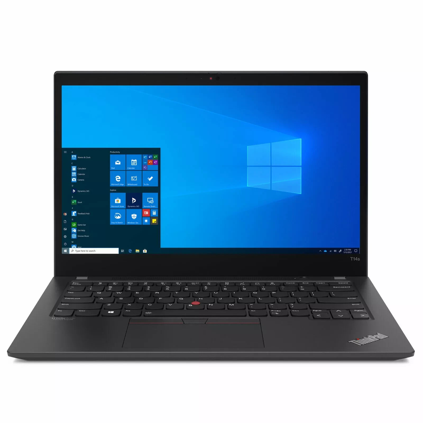 Lenovo Thinkpad laptop T14s Gen 1 14.0″ FHD Touch i7-10510 16GB 512gb SSD Win 11