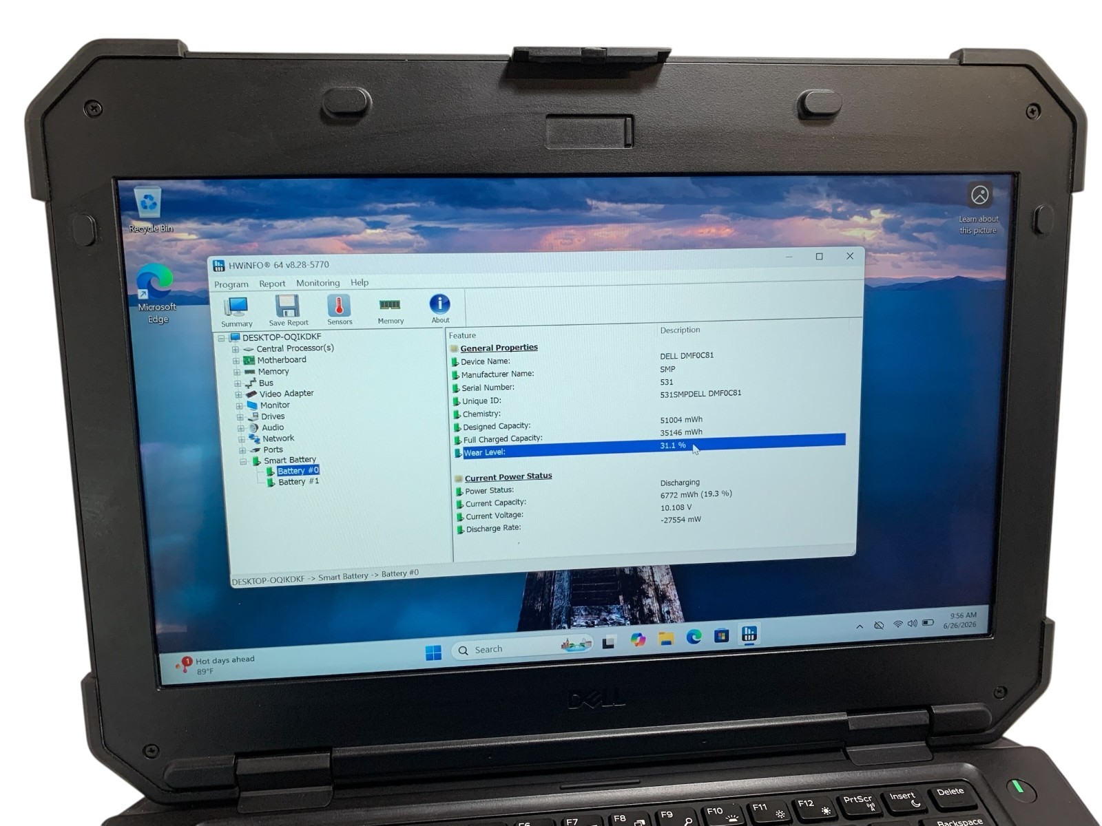 Dell Latitude 7424 Rugged Extreme – Core i5-8350U 16GB RAM 1TB NVMe Win11 Pro
