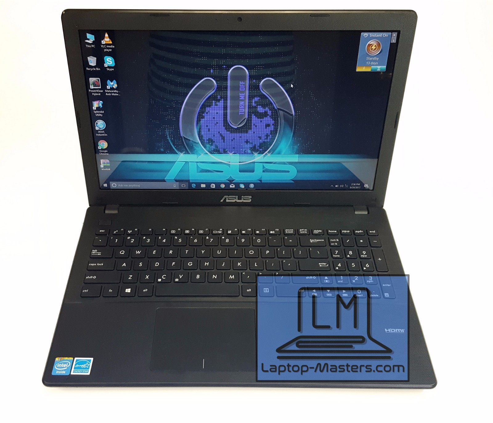 ASUS X551C 15.6″ Laptop Intel Core i3-3217U 1.80GHz 4GB RAM 500GB Windows 10