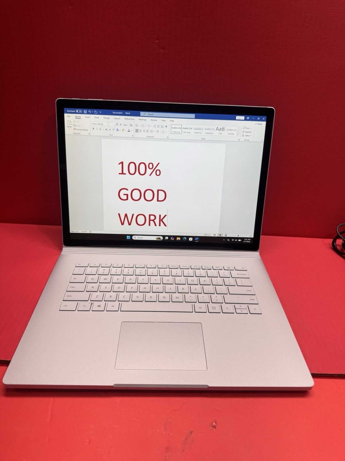 Microsoft Surface Book 3 15.5” 10th i7- 1.30GHz 16GB 256GB Windows 11pro