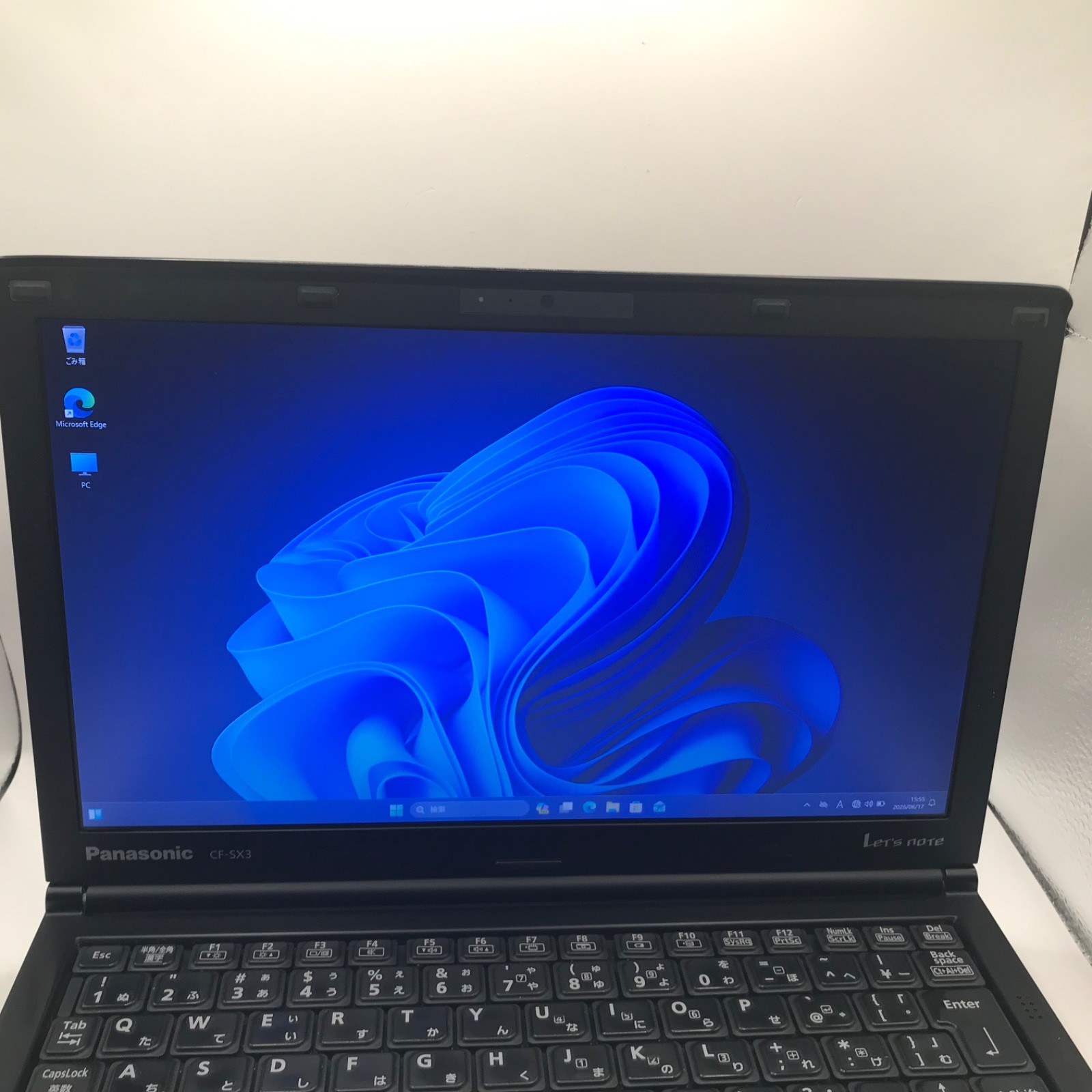 Panasonic Let’s Note CF-SX3 Core i7 16GB RAM 480GB SSD Win 11 DVD JP