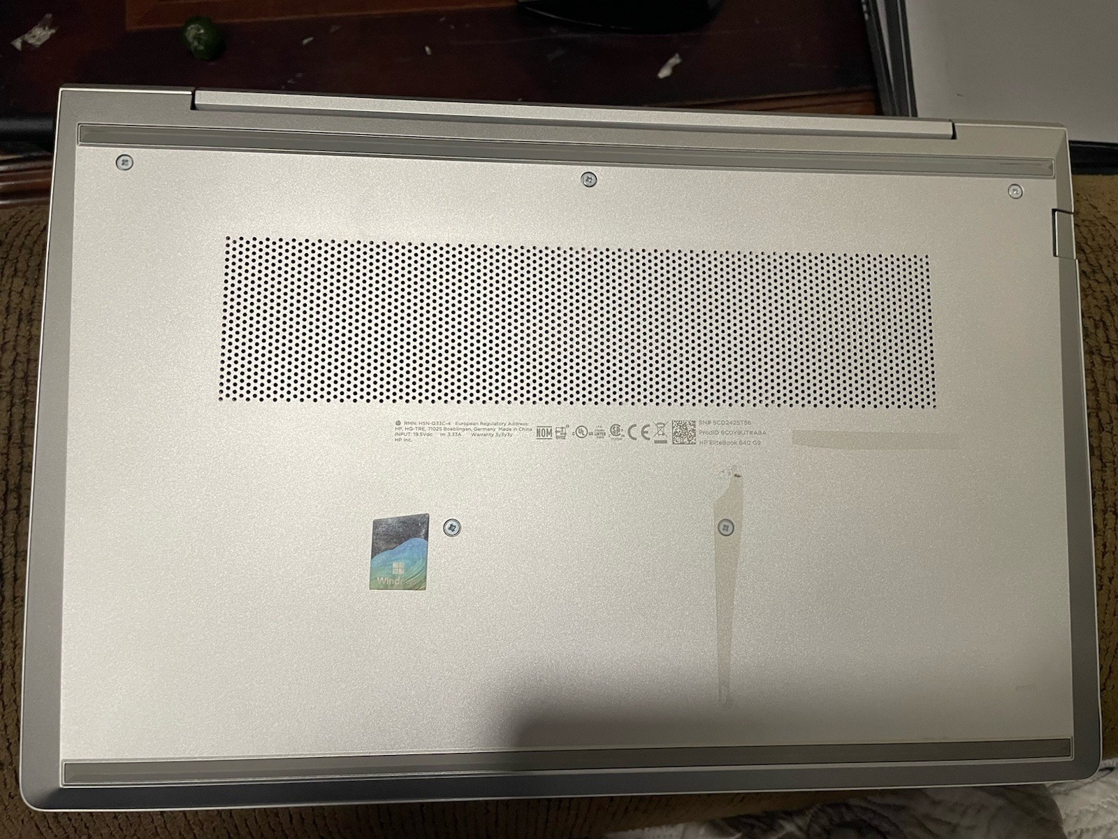 HP EliteBook 640 G9 14” (256GB SSD Intel Core i5-1245U 4.4GHz 16GB Win 11
