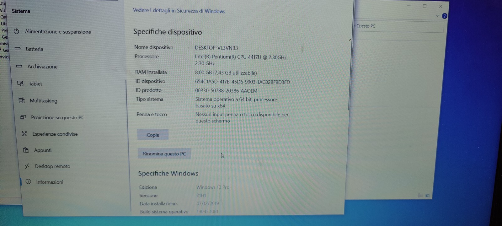 LENOVO V130-15 MOTHERBOARD 448.0DC05.003M INTEL 4417U INTEL HD 610 4GB RAM