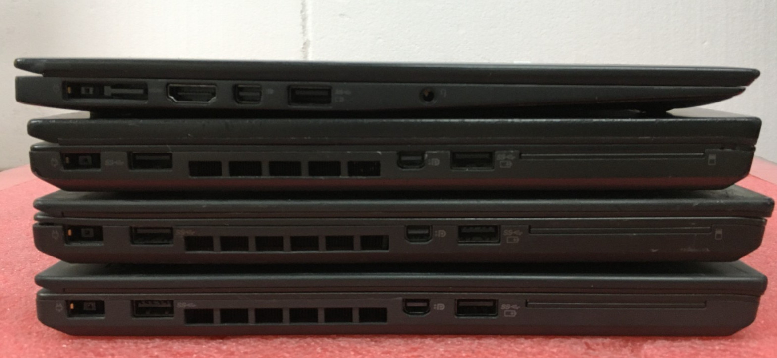 (Lot of 4) Lenovo ThinkPad Mixed Models Intel i5/i7 *AS IS/BTB/READ* C902