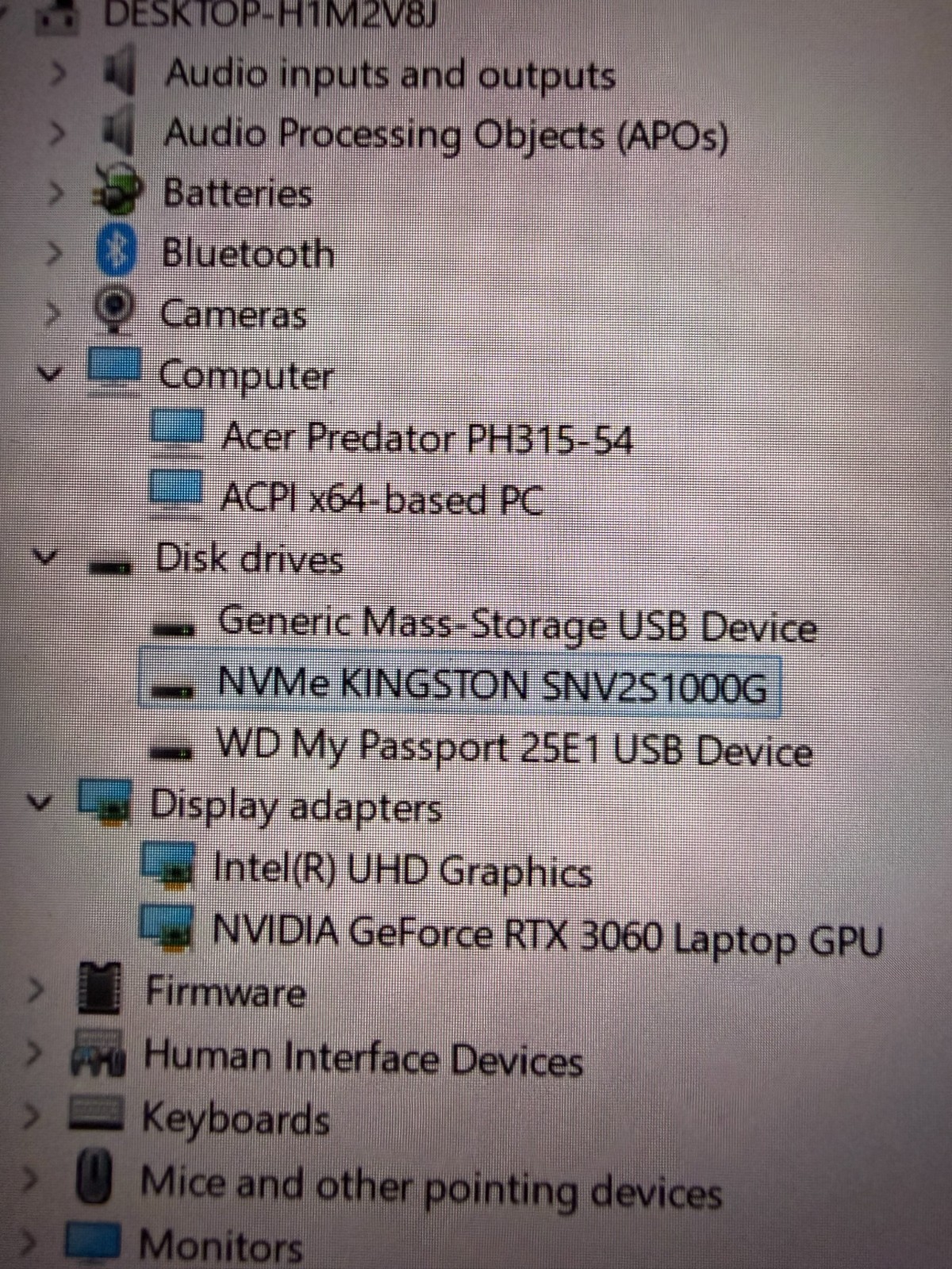 Acer Predator Helios 300 15.6 Laptop + I7-11800H + 1TB SSD + 32GB RAM + RTX 3060