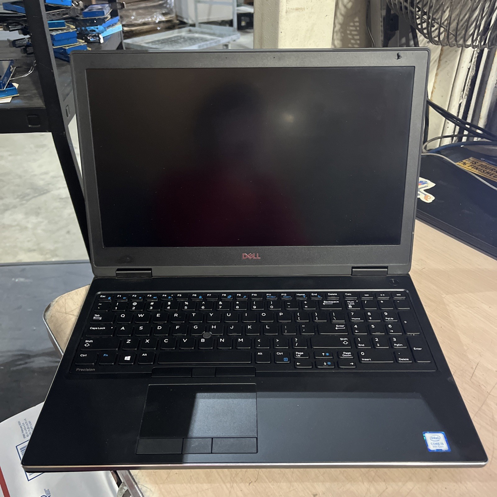 DELL PRECISION 7530 INTEL CORE I5 8TH GEN 8GB RAM NO HD