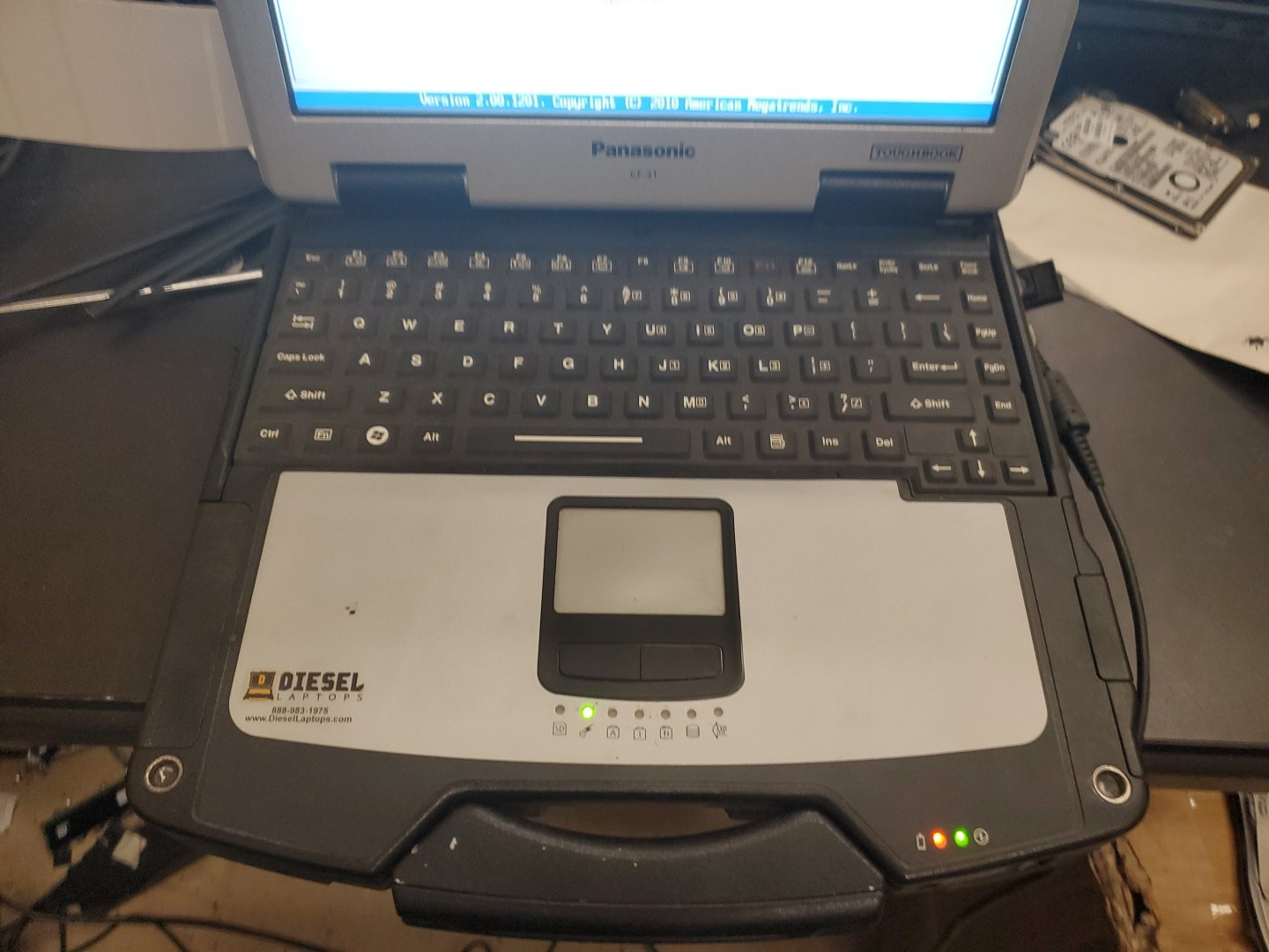 Panasonic Toughbook CF-31 MK-1 i5 520M @ 2.40GHz 8GB 13420HRS Diesel Rubber Kb