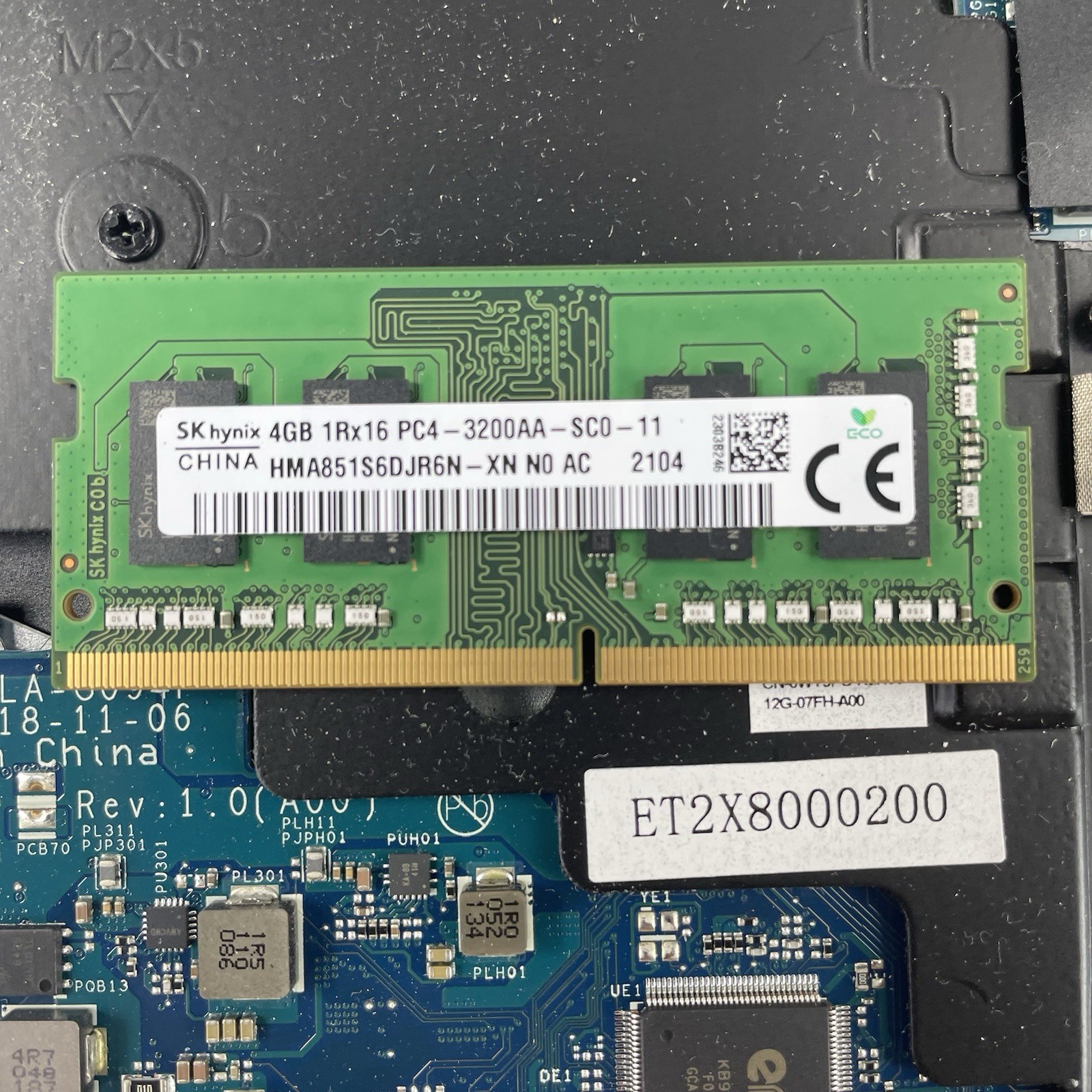 Dell Inpiron 3502 15.6″ Celeron N4020 1.10 GHz 4 GB RAM No SSD No OS No Batt