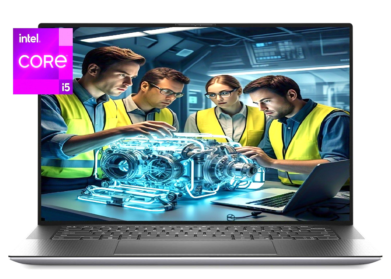 15.6″ DELL Precisio Laptop: i5QC up to 4.60 GHz! 16GB RAM – 1TB NVME SSD