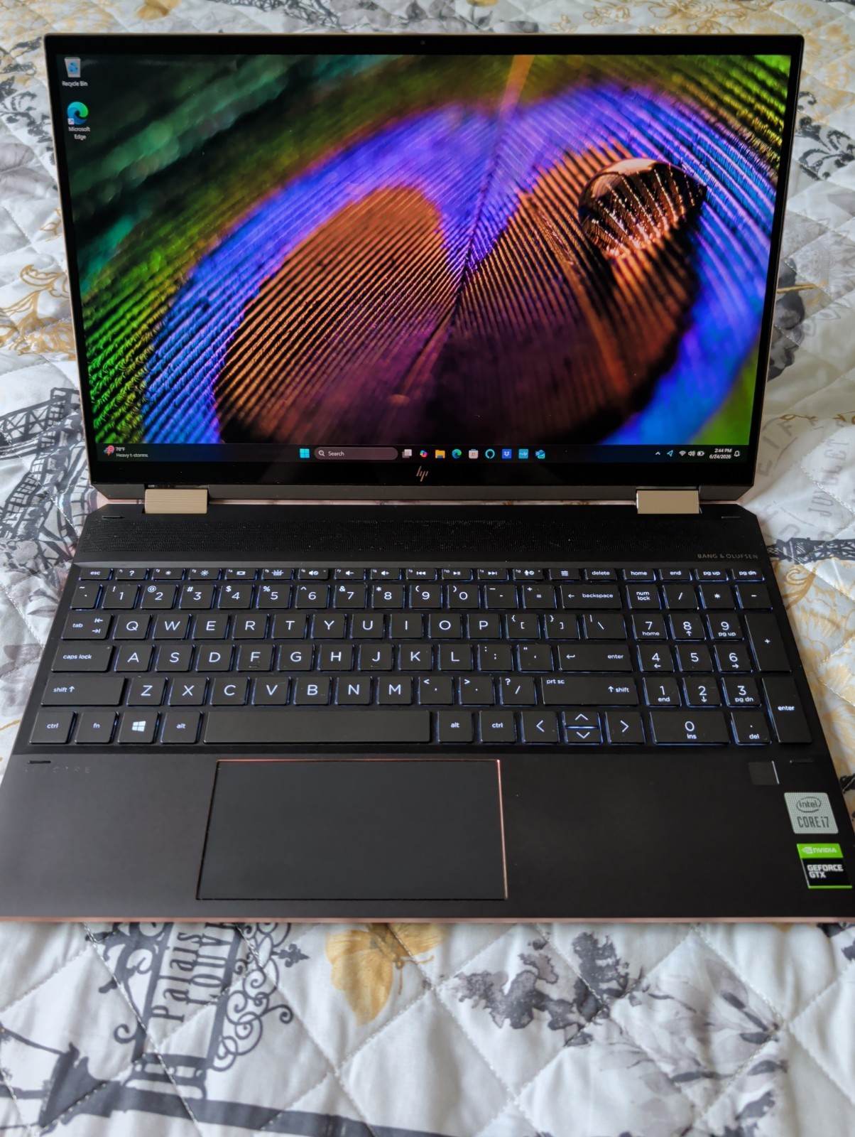 HP Spectre X360 15-EB0053DX,15.6″ Amoled,I7 10th Gen, 16GB RAM, 1TB SSD,Rtx 1650