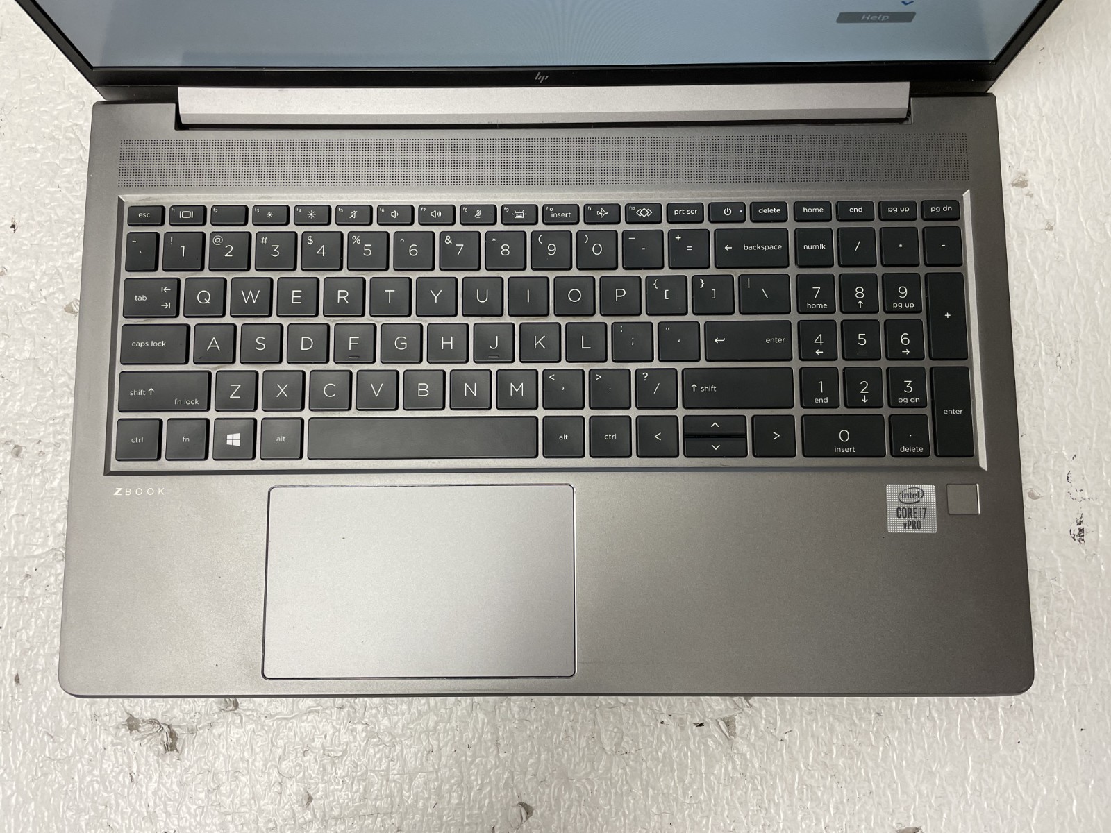 HP ZBook Power G7 Intel i7-10850H @2.70GHz 16GB RAM NO SSD For Parts *READ