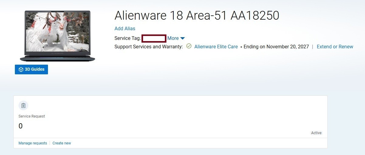 Alienware 18 Area-51 | i9 275HX | RTX 5080 | 64GB RAM | Alienware Elite Care Inc