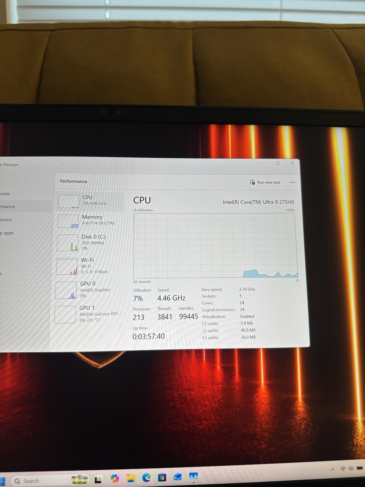 MSI Vector 16 HX AI 16″ (2026) RTX 5070 Core Ultra 9 275HX – 1TB SSD Barely Used