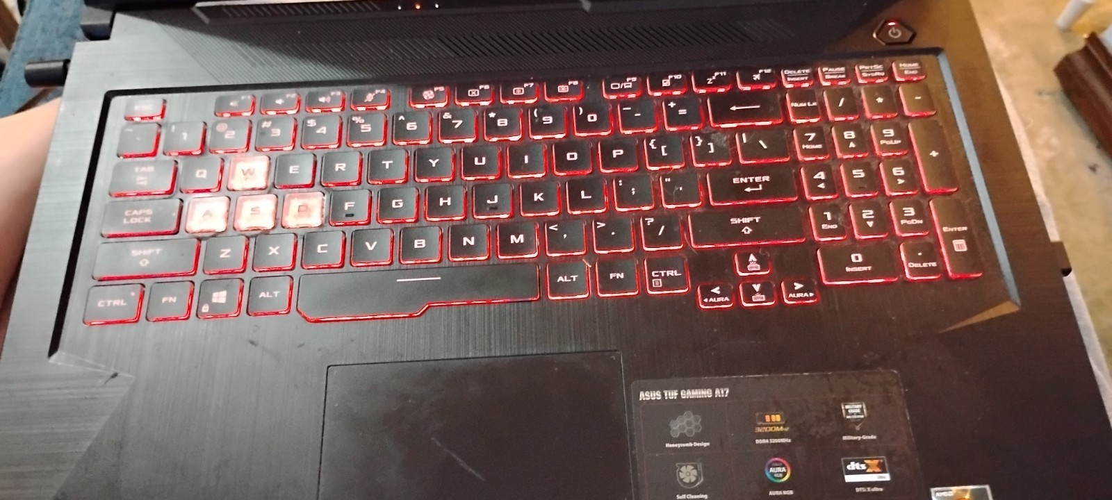 ASUS TUF Gaming A17 17.3″ Ryzen 5 4600H 16GB 477GB SSD GTX 1650 W11