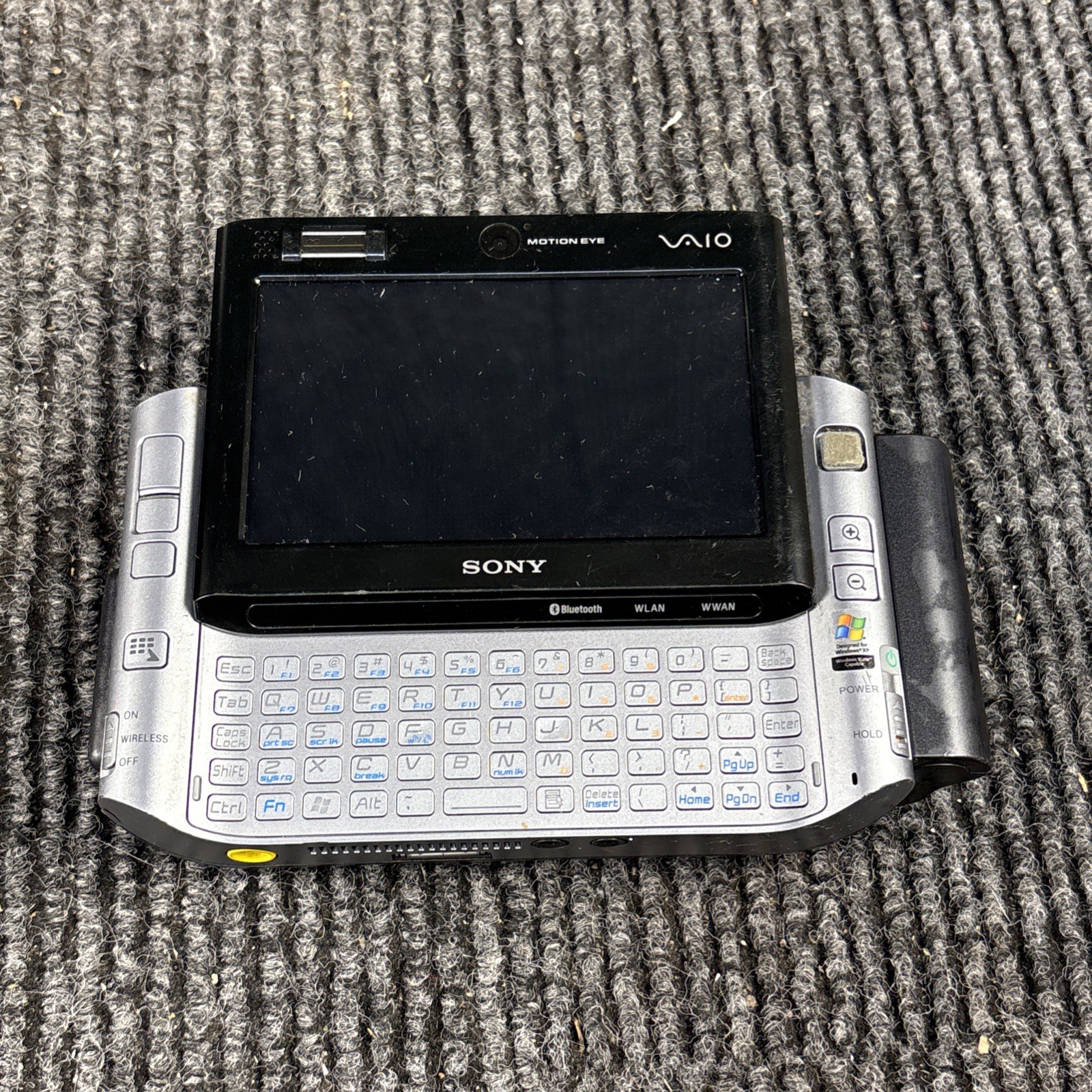Good Condition Sony VAIO VGN-UX180P Mini PC For Parts As Is UNTESTED