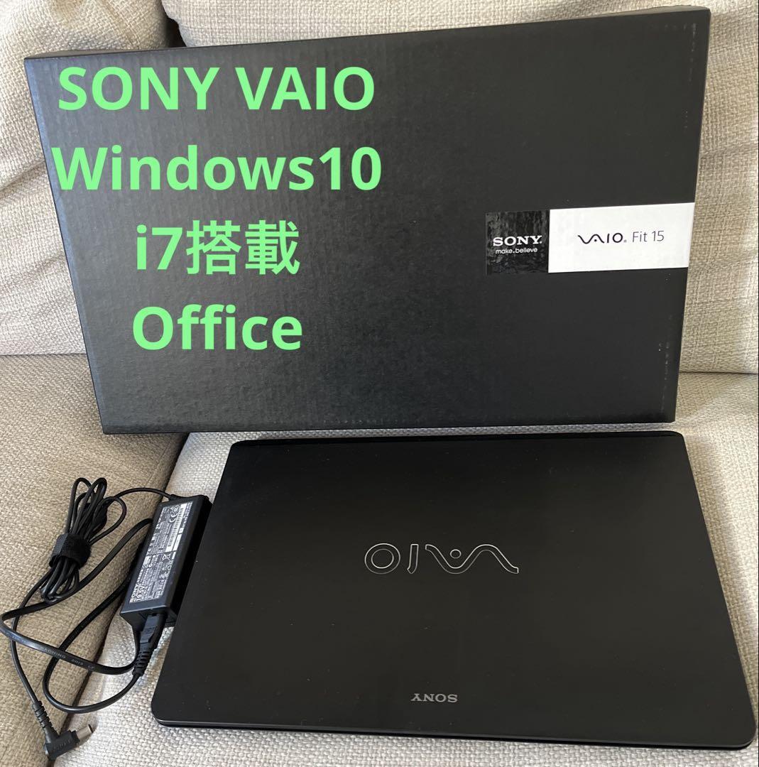 SONY VAIO Fit15 SVF15A19CJB Core i7 3537U 8GB 128GB(SSD) Win10 Home