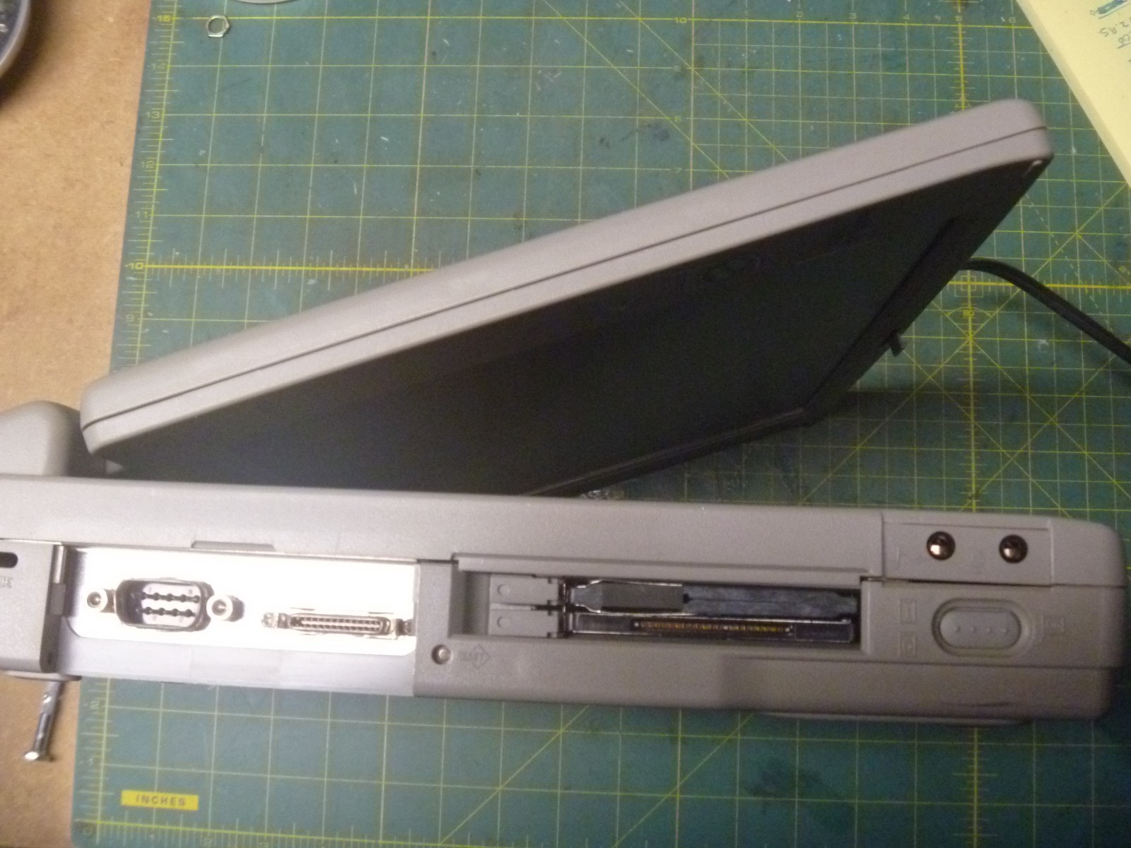Toshiba Satellite Pro 425CDT, working W95, CD, Floppy, Cords, Case, MSworks