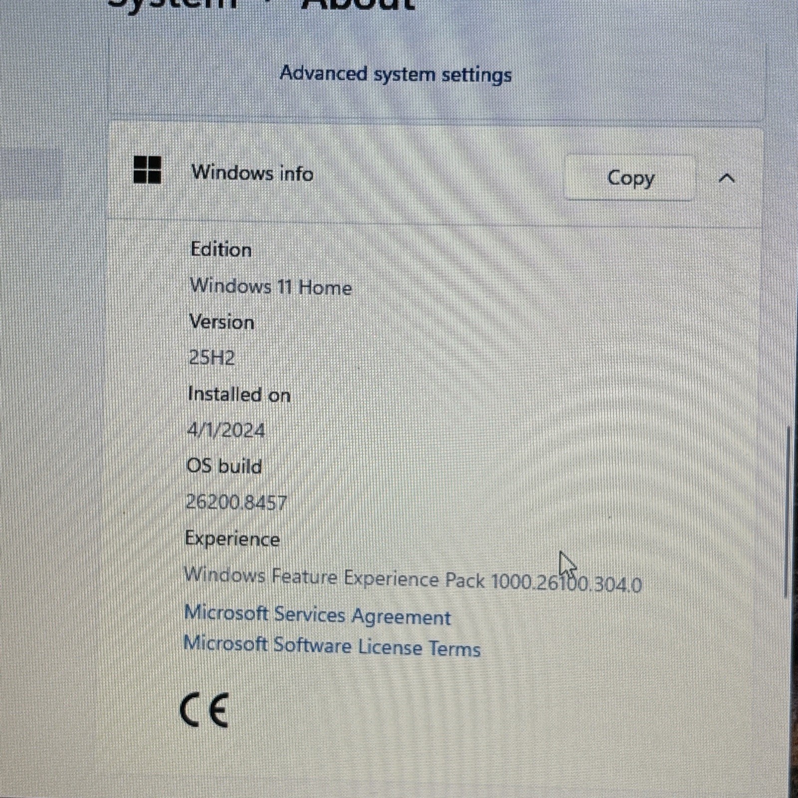 Lenovo Ideapad 330S-15IKB i3-8130U 4GB RAM 256GB SSD Laptop Win 11 Home