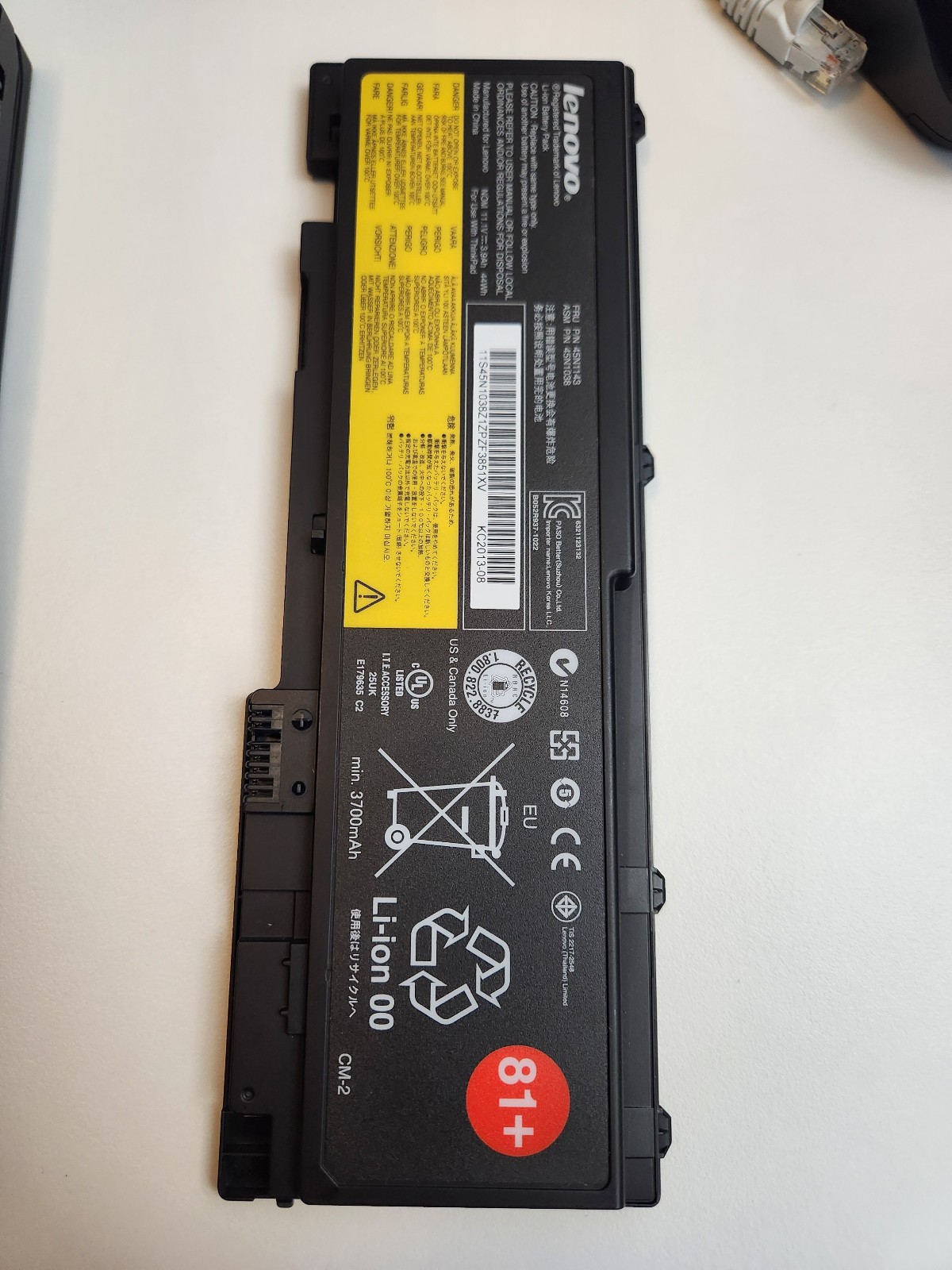 Lenovo ThinkPad T430s laptop 14″ Core i5-3320M 2.6GHz 16GB 240GB SSD Win10Pro