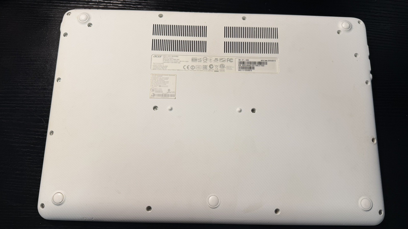 Acer Chromebook CB5-571-C9DH 1.50GHZ 2GB RAM 16GB SSD