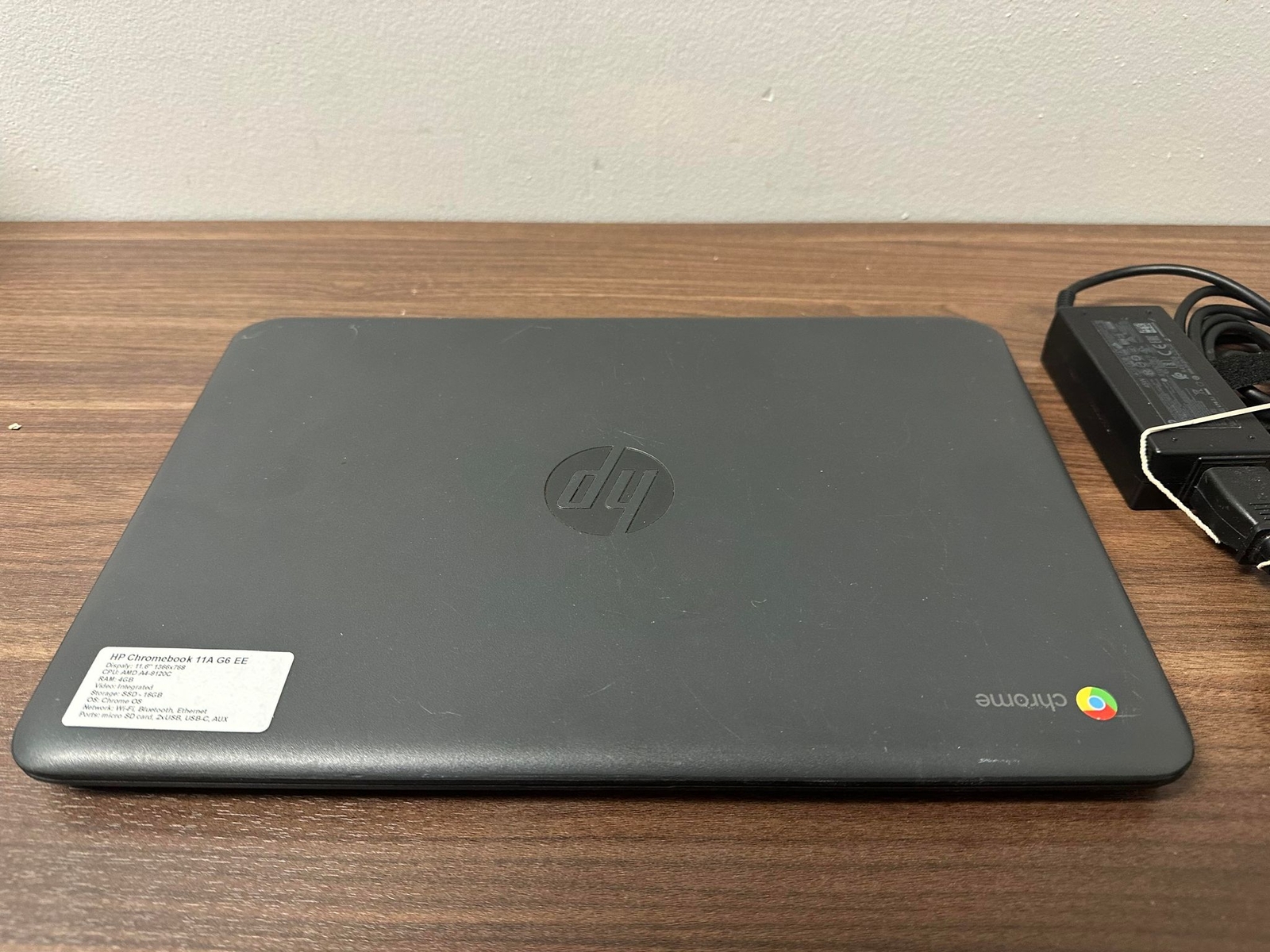 HP Chromebook 11A G6 EE 11.6 Inch 1366×768 AMD A4-9120C 4GB RAM 16GB SSD