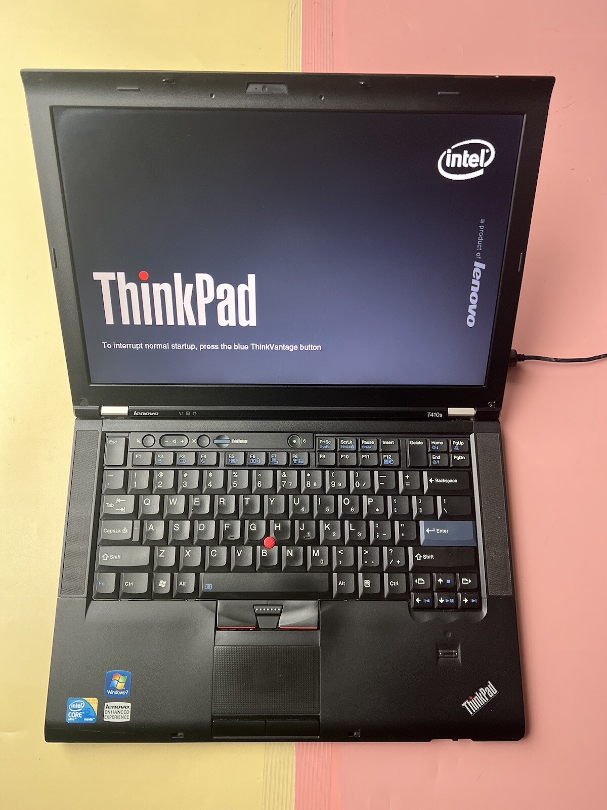 LENOVO THINKPAD T410s Core i5 M520 2.40GHz 4GB RAM 0GB HDD BIOS TESTED