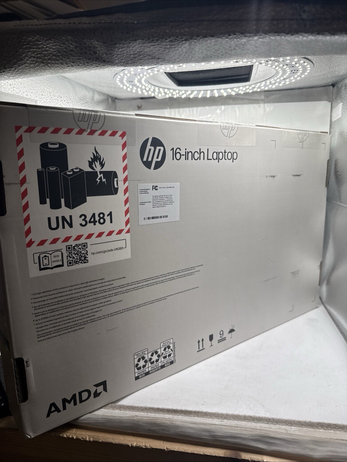 hp 16-bc1052wm OmniBook 5 16″ 2K Display, Ryzen 5 8540U, 512GB SSD Brand New