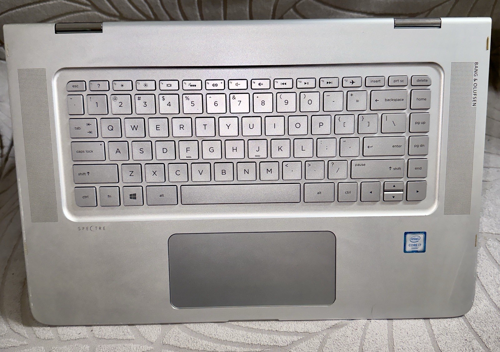 HP Spectre x360 2-in-1 15in Intel Core I7 Silver 16GB RAM 512GB SSD Touchscreen
