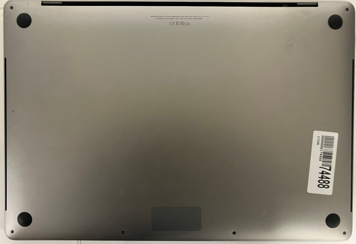 Apple MacBook Pro A2141 16″ AMD Radeon Pro 5500M 2.3GHz Intel i9-9880H 32GB 1TB