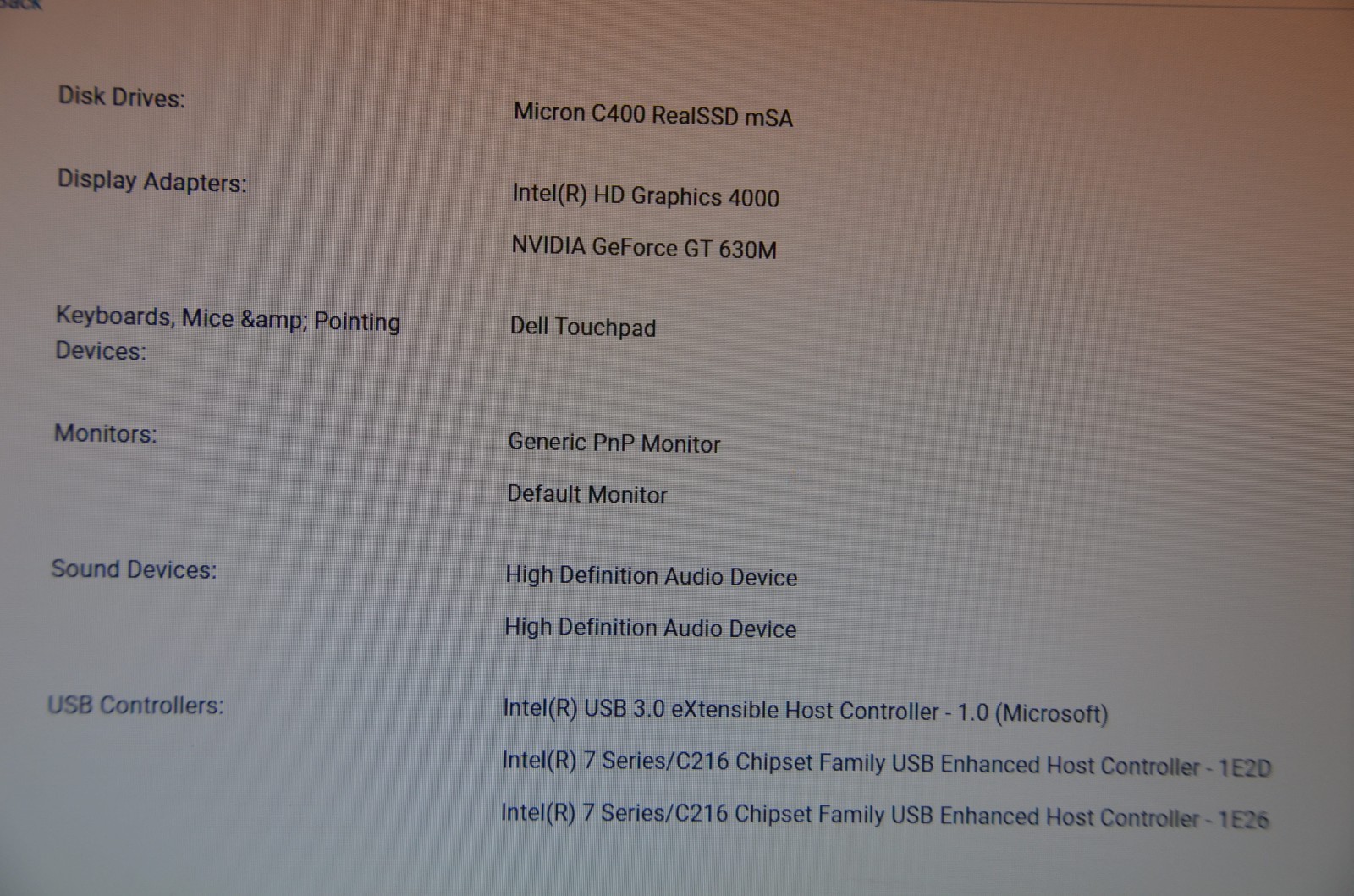 Dell 15z 5523 Touchscreen 15.6″ 500GB Intel i7-3537u 2GHz 8GB Win11 Pro