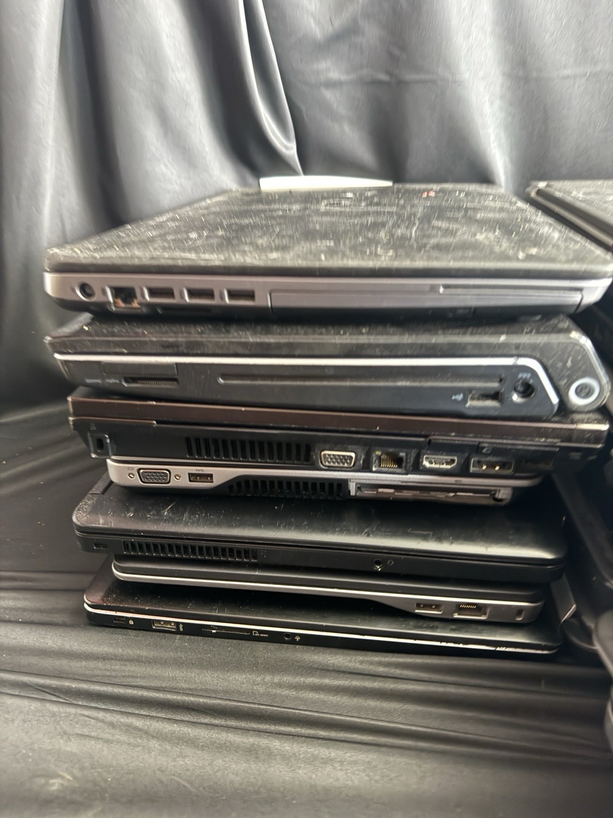 Lot of 48 Laptops Dell HP Lenovo ASUS i3 i5 i7 Tested to BIOS Parts/Repair